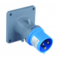 Preview: CEE Anbaustecker 85mm 3x32A IP44